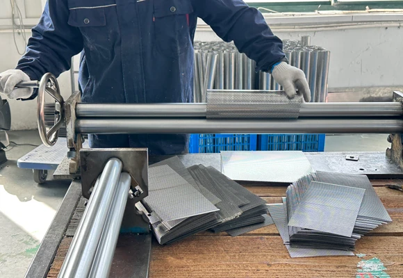 Forming filter components at a partner workshop